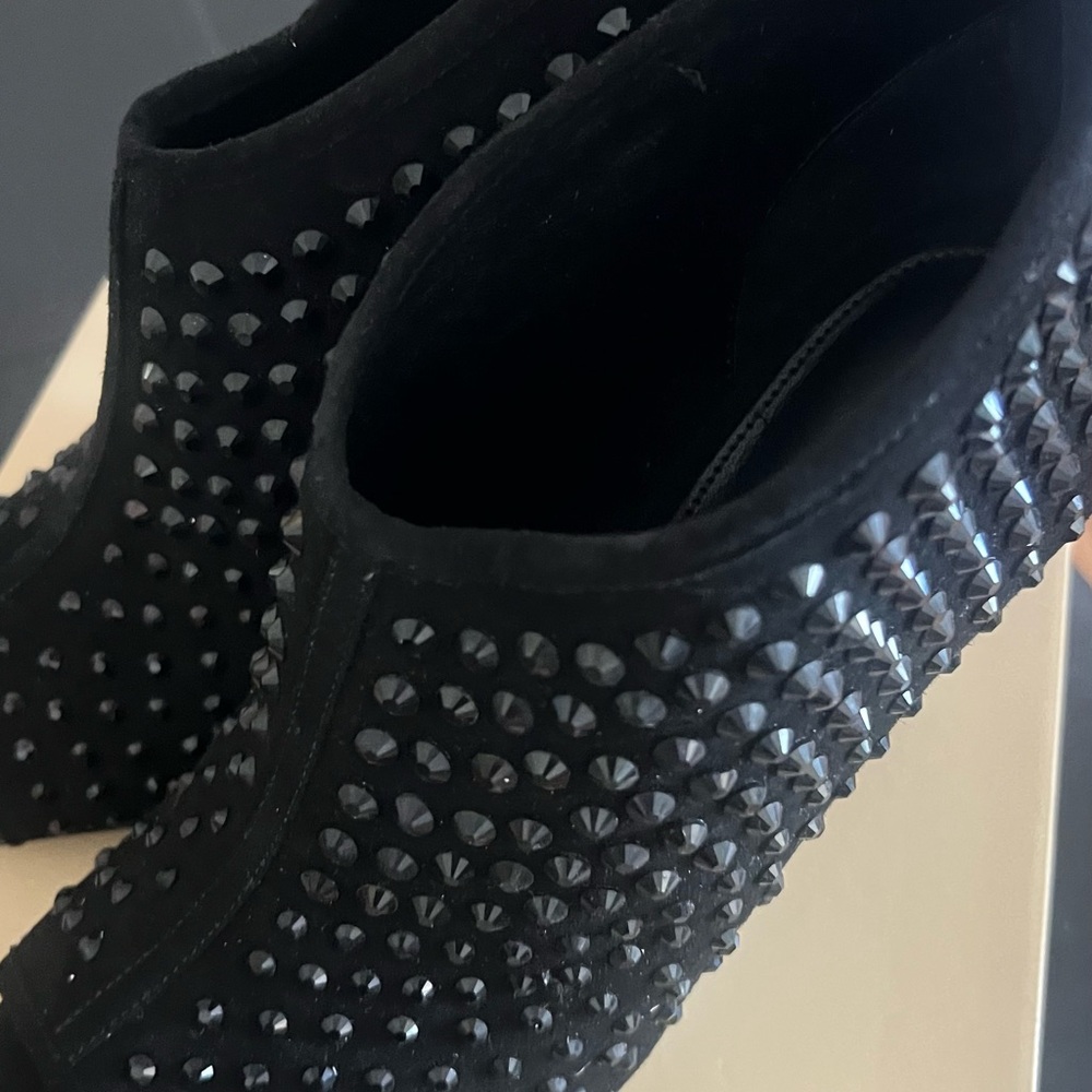 Michael Kors Black Studded Ankle Booties. Simply stunning! Worn once.